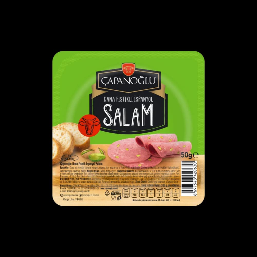 Çapanoğlu Çapanoğlu Salam İspanyol 50 gr