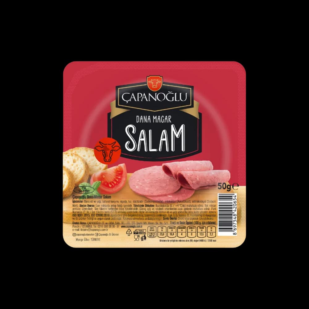 Çapanoğlu Çapanoğlu Salam Mini Macar 50 gr