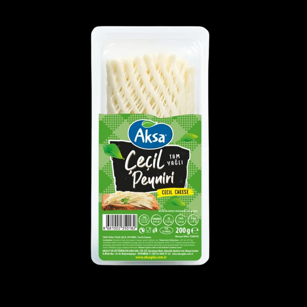 Aksa Aksa Çeçil Peynir 200 gr