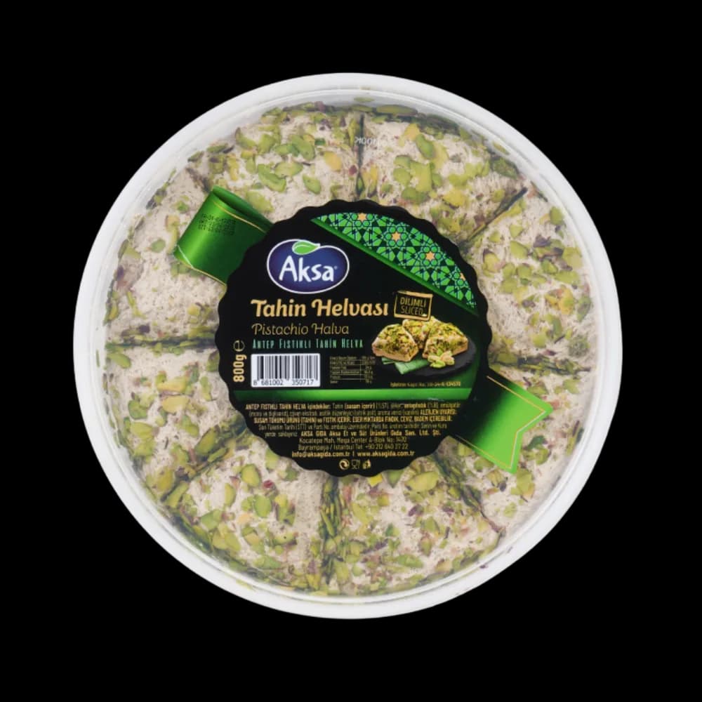 Aksa Aksa Helva Fıstıklı 800 gr