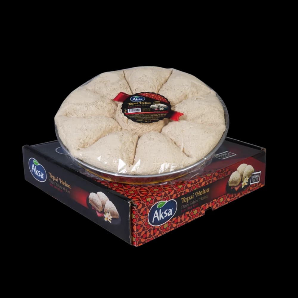 Aksa Aksa Helva Sade Tepsi Dilimli 5 kg