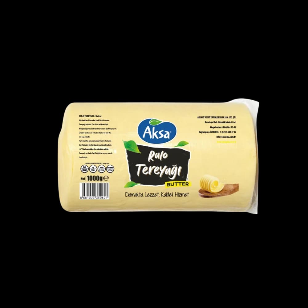 Aksa Aksa Tereyağı Rulo 1000 gr