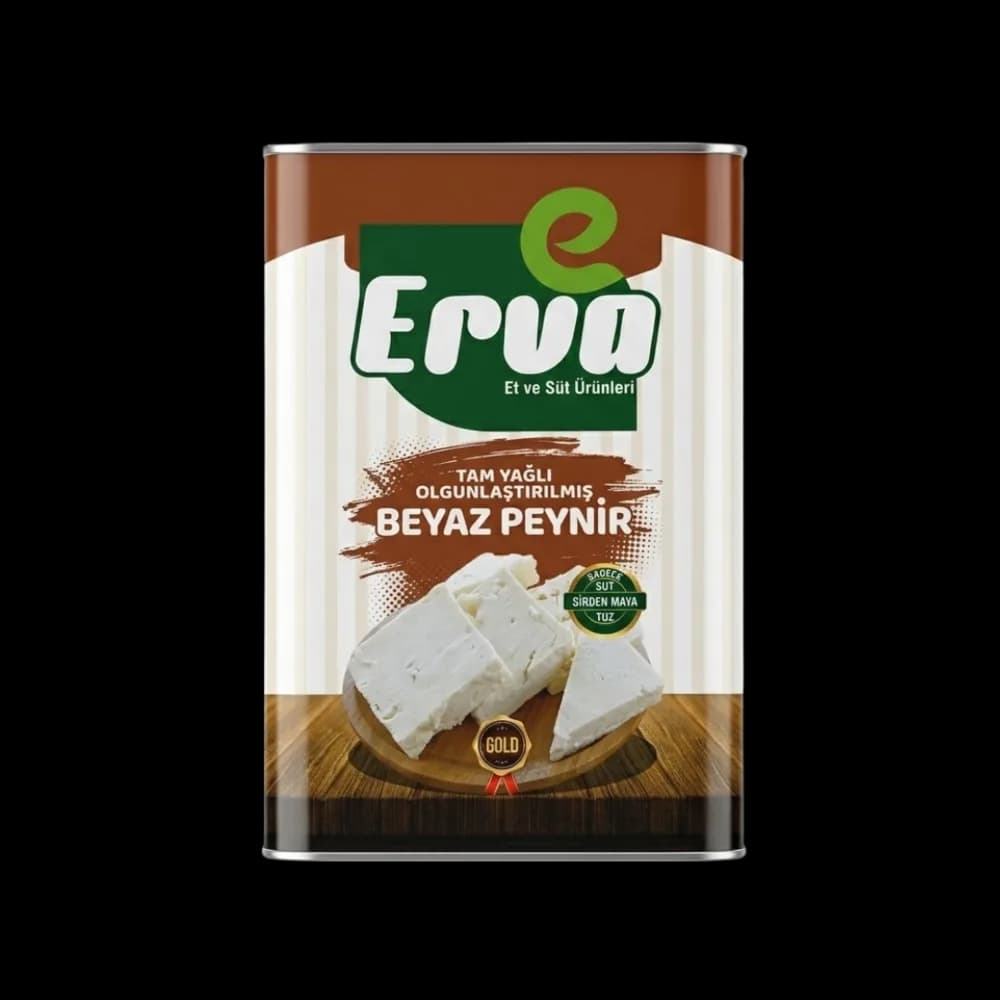 Erva Erva Beyaz Peynir Extra Lüx Teneke 18 kg