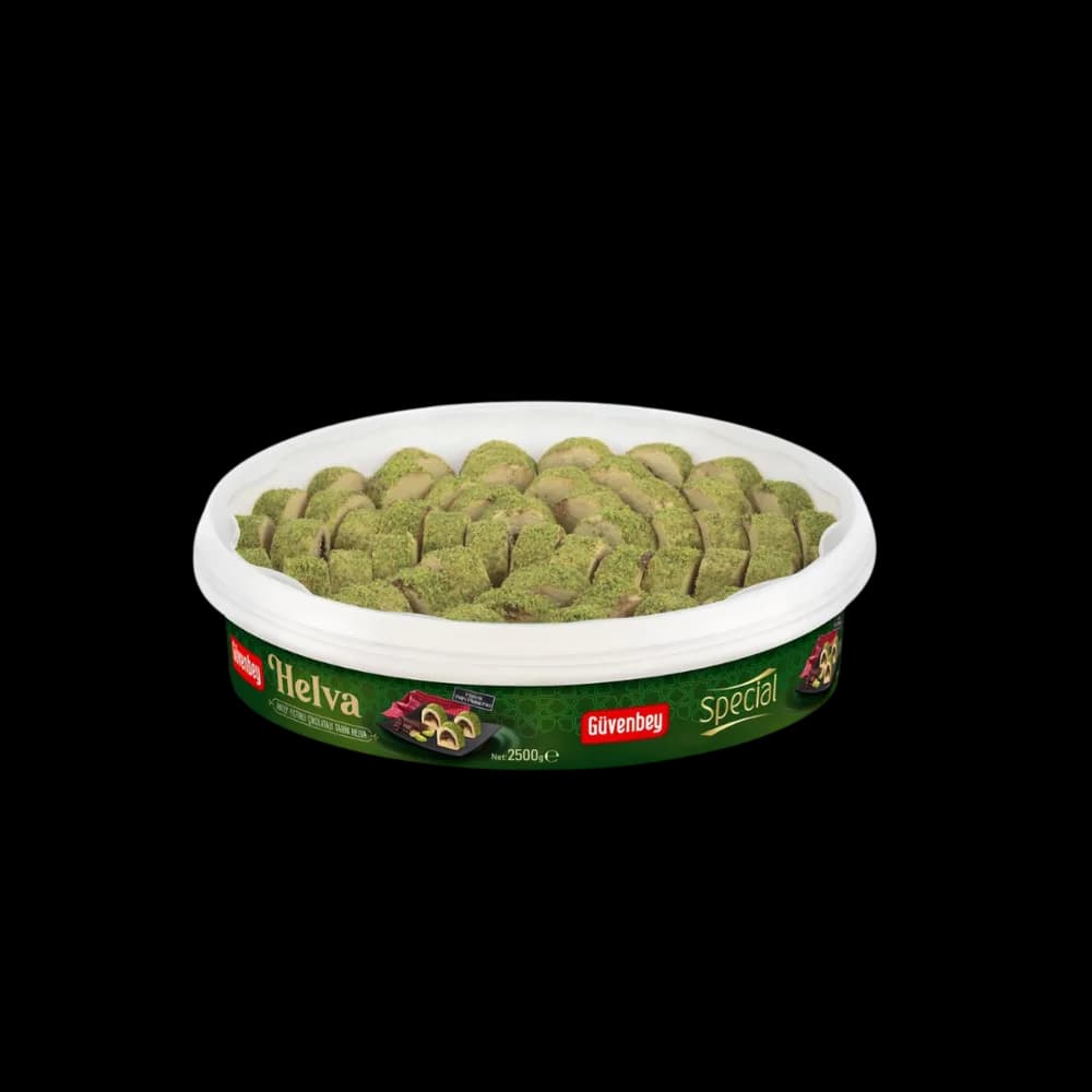 Güvenbey Güvenbey Special Antep Fıstıklı Helva 2500 gr