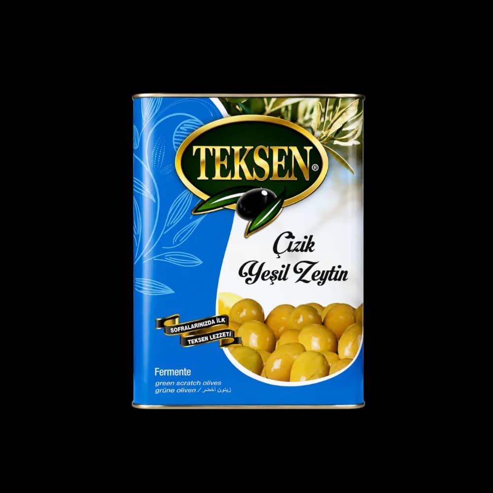 Teksen Teksen Yeşil Zeytin Çizik 291-320 KLB 10 kg