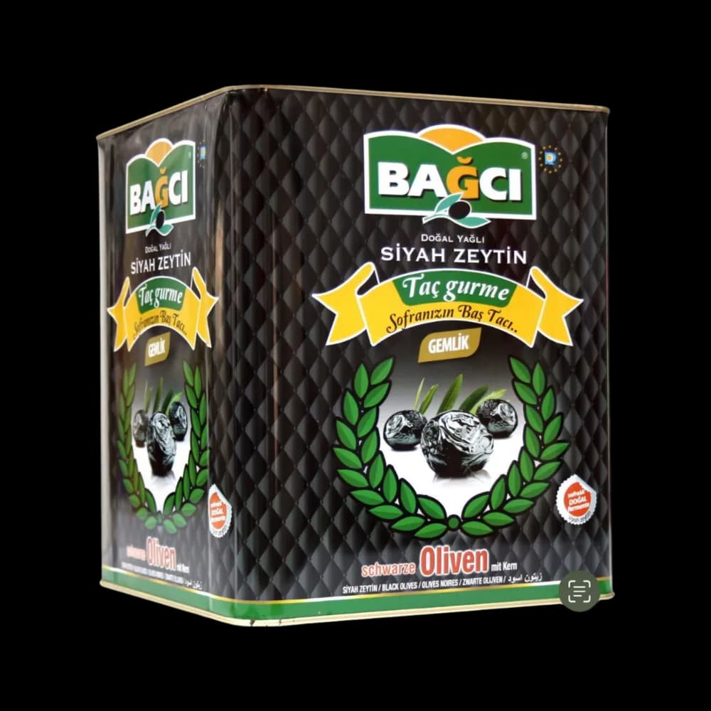 Bağcı Bağcı Siyah Zeytin Taç (180-200) 10 kg