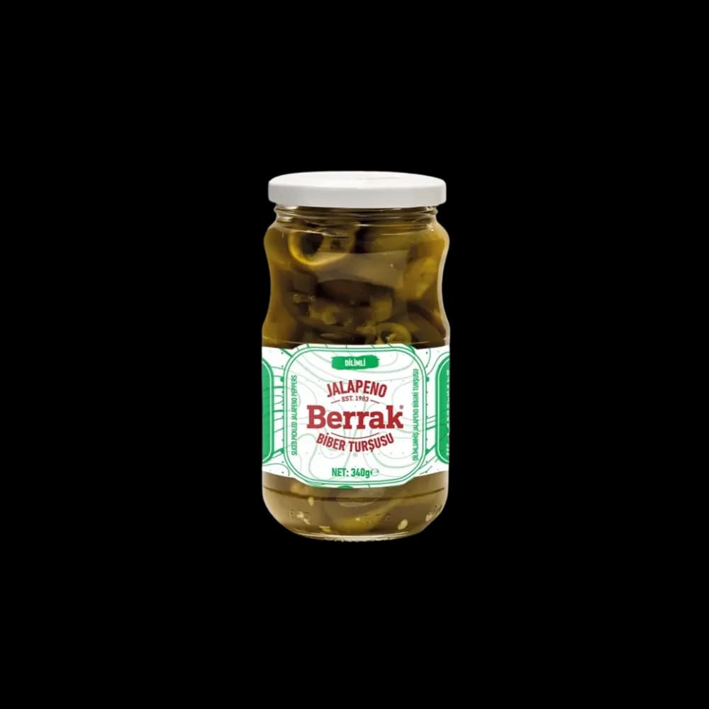 Berrak Berrak Turşu Jalapeno 340 ml