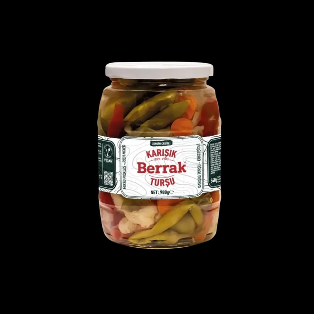 Berrak Berrak Turşu Karışık (Zengin) 980 ml