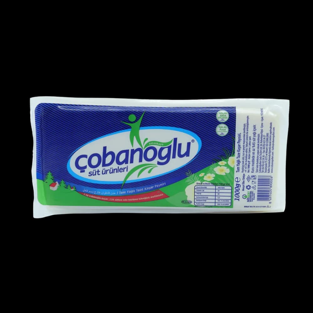 Çobanoğlu Çobanoğlu Taze Kaşar Peynir 1000 gr