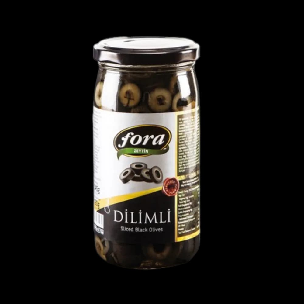 Fora Fora Siyah Zeytin Dilimli 160 gr