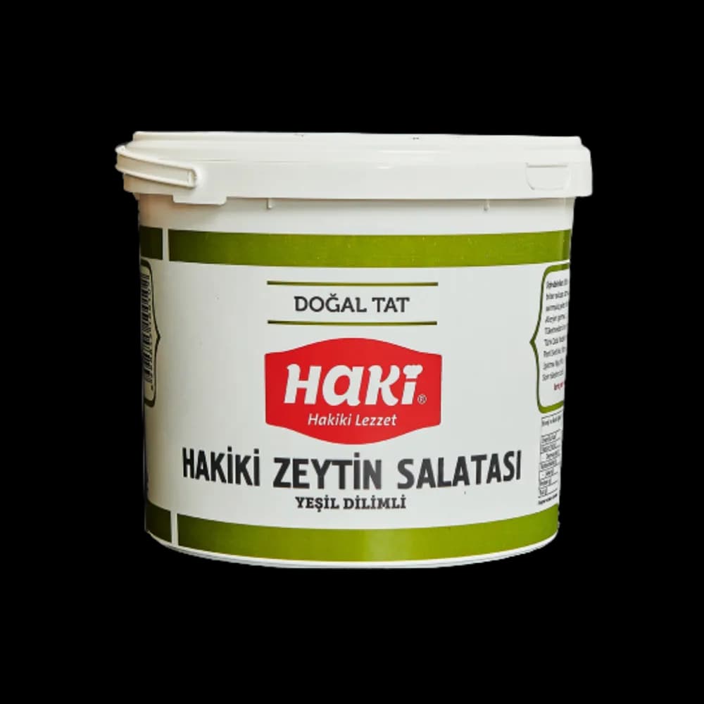 Haki Haki Zeytin Salatası Kova 5 kg