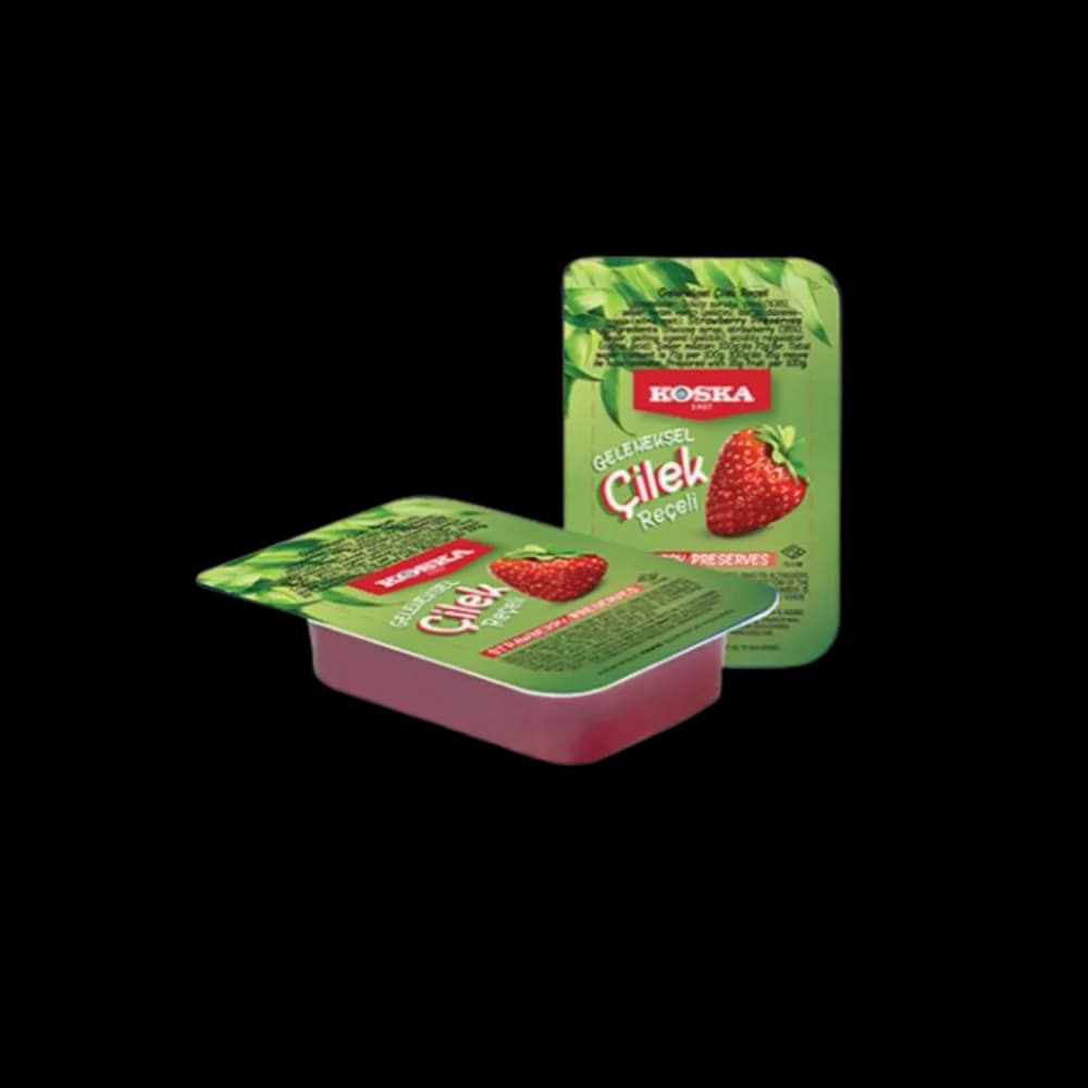 Koska Koska Piknik Çilek Reçeli 20 gr (100'lü koli)