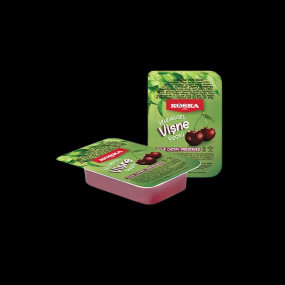 Koska Koska Piknik Vişne Reçeli 20 gr (100'lü koli)