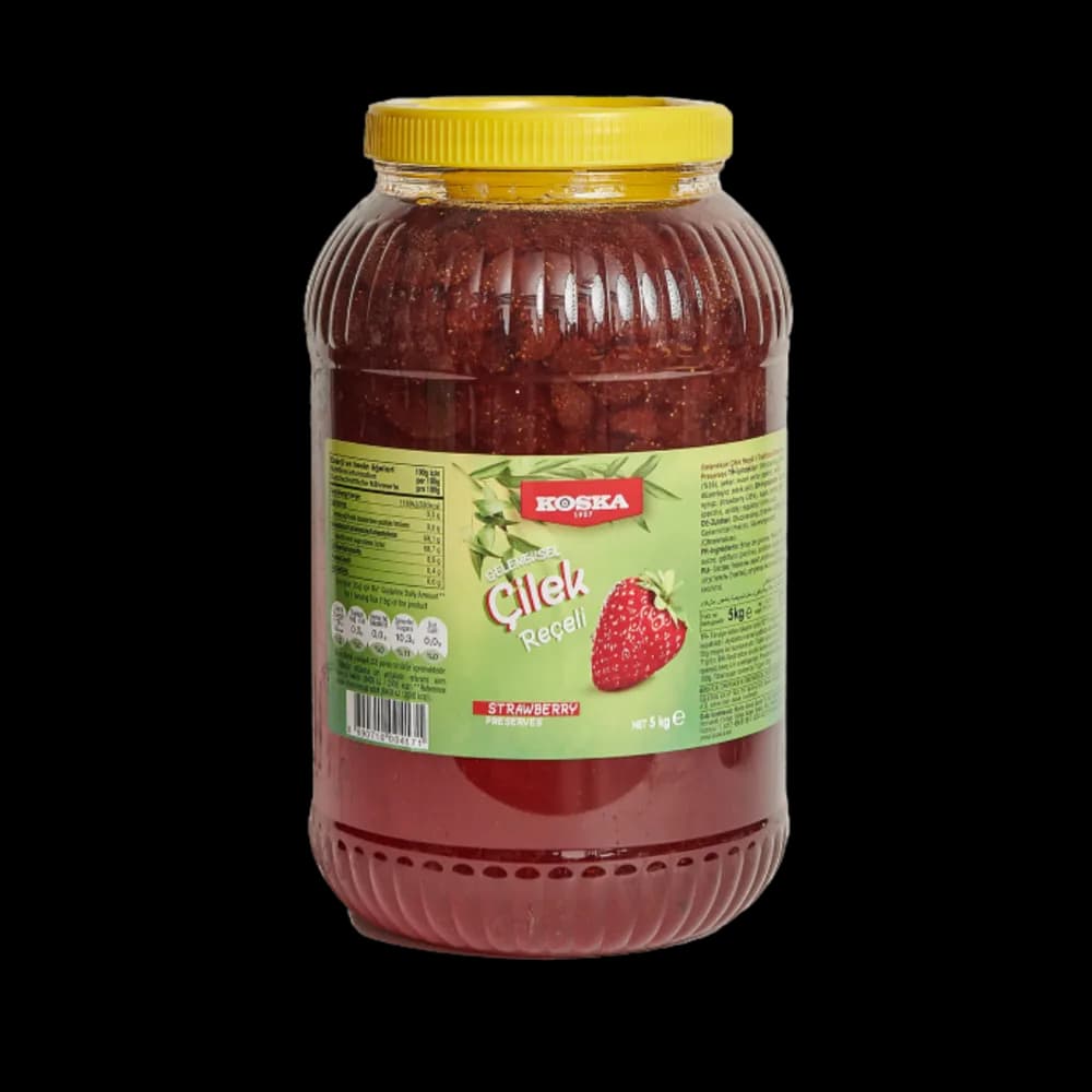 Koska Koska Reçel Çilek Bidon 5 kg