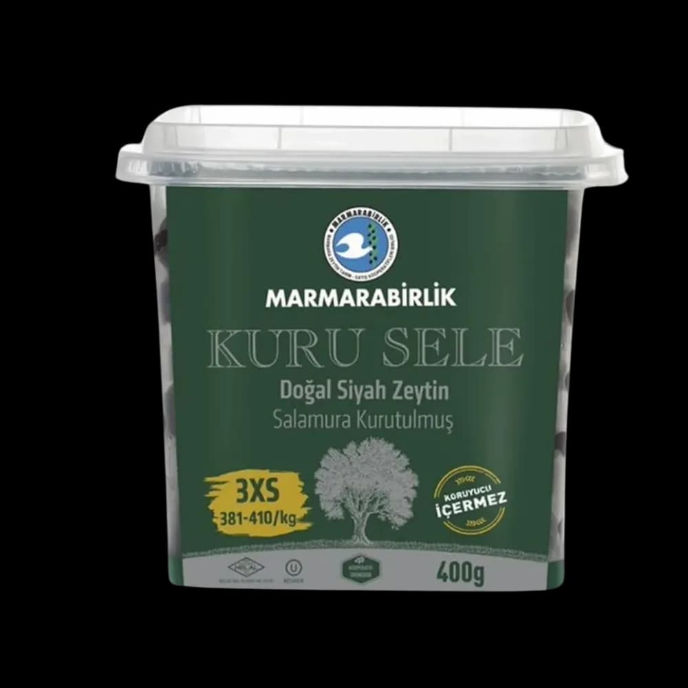Marmarabirlik Marmara Birlik Siyah Zeyt Kuru Sele 400 gr