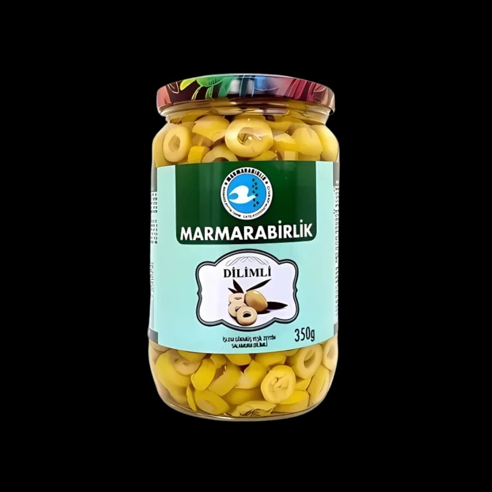 Marmarabirlik Marmara Birlik Yeşil Zeytin Dilimli 350 gr