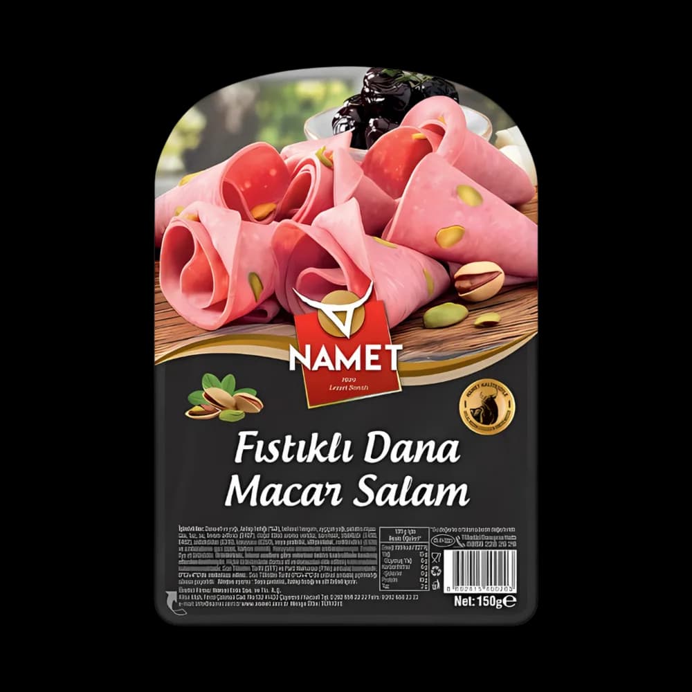 Namet Namet Salam Dana Fıstıklı Dilimli 150 gr