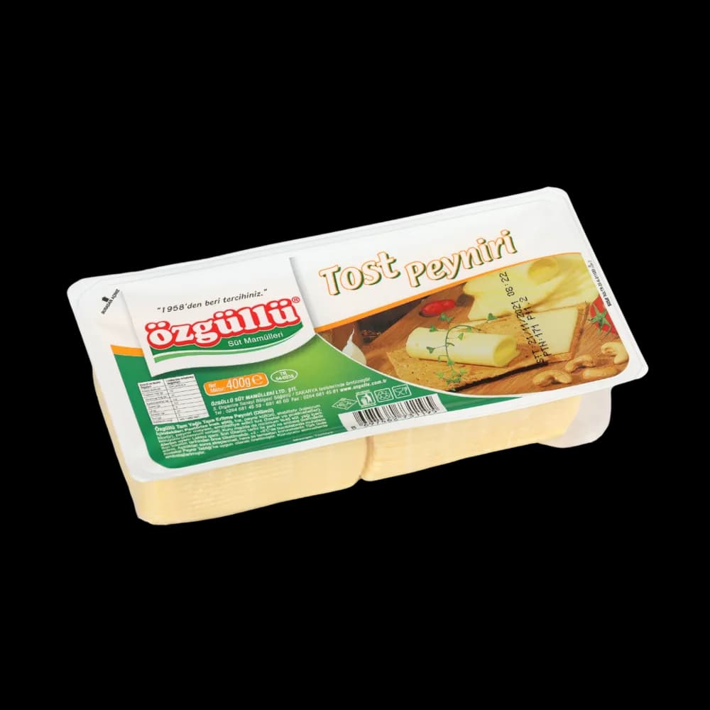 Özgüllü Özgüllü Tost Peyniri Dilimli 400 gr