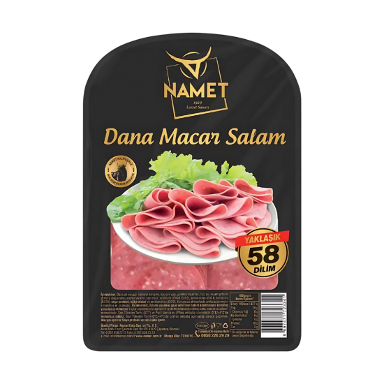 NAMET SALAM MACAR DİLİMLİ 300 GR 