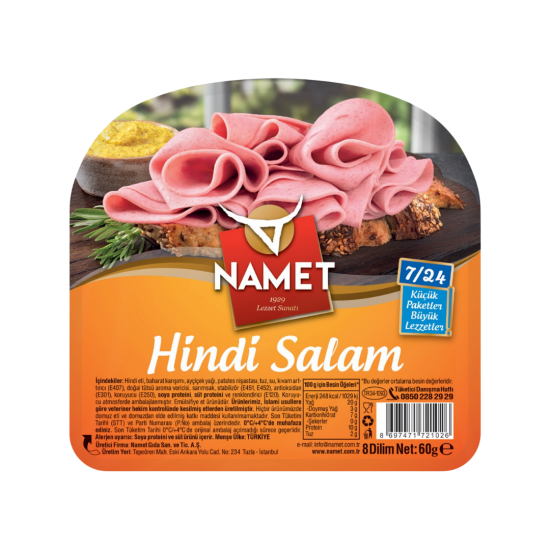 DANET SALAM HİNDİ AÇ BİTİR 60 GR 