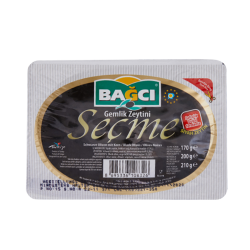BAĞCI SİYAH ZEYTİN SEÇME PAKET 200 GR 