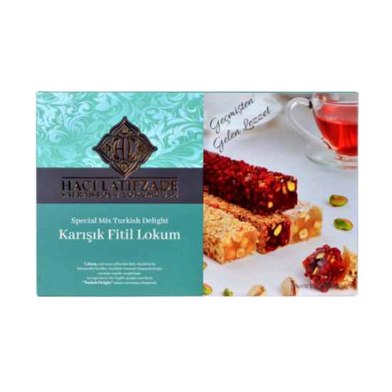 H.LATİFZADE LOKUM KARIŞIK FİTİL 400 GR 