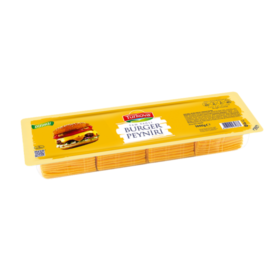 TÜRKOVA BURGER PEYNİR DİLİMLİ 1000 GR 