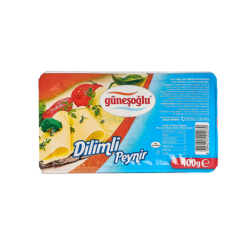 GÜNEŞOĞLU TAZE KAŞAR PEYNİR  DİLİMLİ 400 GR 