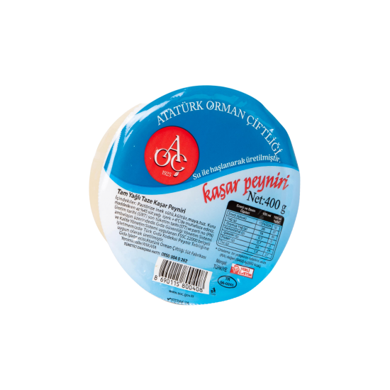 A.O.Ç TAZE KAŞAR PEYNİRİ 400 GR