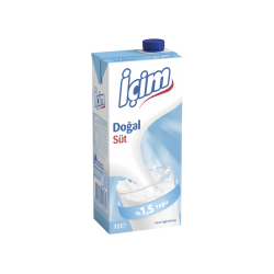 İÇİM SÜT %1,5 YAĞLI 1 LT  İÇİM SÜT %1,5 YAĞLI 1 LT
