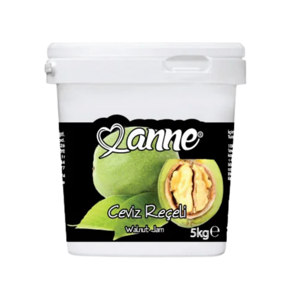 DOĞBES ANNE REÇELİ YEŞİL CEVİZ 5 KG 