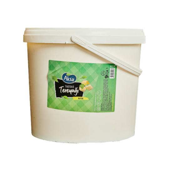 AKSA TEREYAĞI TUZSUZ KOVA  9 KG  AKSA TEREYAĞI TUZSUZ KOVA  9 KG