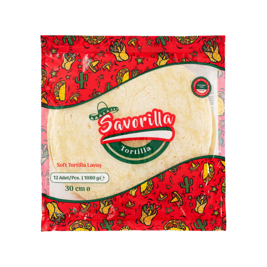 SAVORİLLA TORTİLLA LAVAŞ 30 CM 1080 G 