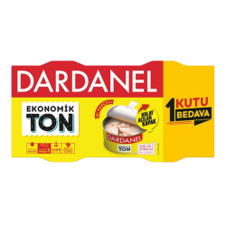 DARDANEL TON BALIĞI EKO (SARI) 4 LÜ 140 GR  DARDANEL TON BALIĞI EKO (SARI) 4 LÜ 140 GR