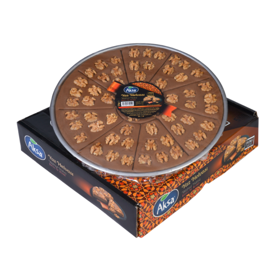 AKSA HELVA CEVİZLİ TEPSİ DİLİMLİ 5 KG AKSA HELVA CEVİZLİ TEPSİ DİLİMLİ 5 KG