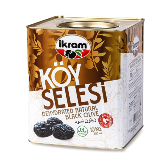 İKRAM SİYAH ZEYTİN KÖY SELESİ 10 KG 