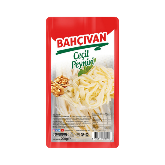 BAHÇIVAN ÇEÇİL PEYNİR 200 GR 