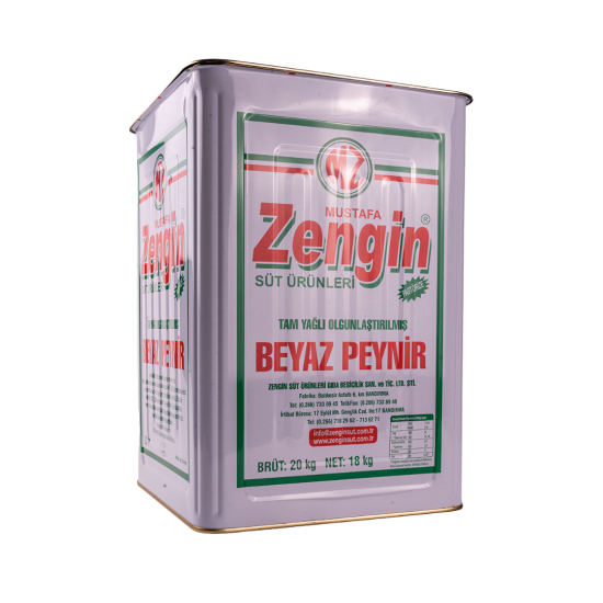 ZENGİN BEYAZ PEYNİR (EXTRA) İNEK 18 KG 