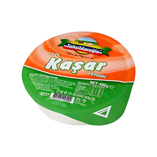 TAHSİLDAROĞLU TAZE KAŞAR PEYNİR 400 GR 