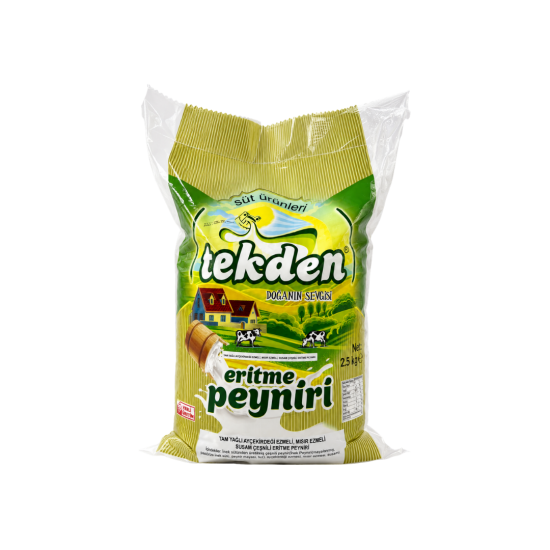 TEKDEN ERİTME PEYNİRİ ÇUVAL 25 KG