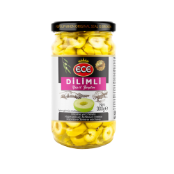 ECE YEŞİL ZEYTİN DİLİMLİ 320 GR  ECE YEŞİL ZEYTİN DİLİMLİ 320 GR