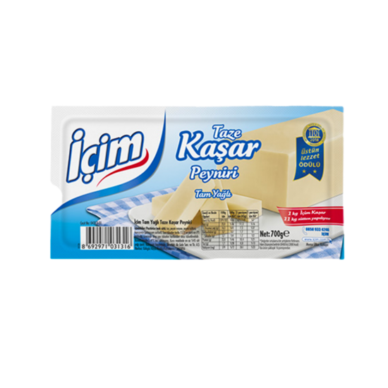 ÜLKER TAZE KAŞAR PEYNİR 600 GR 