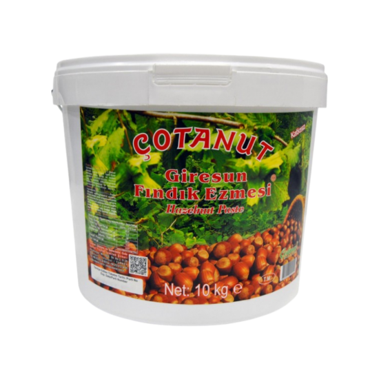 ÇOTANUT FINDIK EZMESİ PARÇALIKLI KOVA 10 KG  ÇOTANUT FINDIK EZMESİ PARÇALIKLI KOVA 10 KG