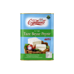 ÇİĞDEMLİ BEYAZ PEYNİR AZ YAĞLI KÜLTÜRLÜ 17 KG