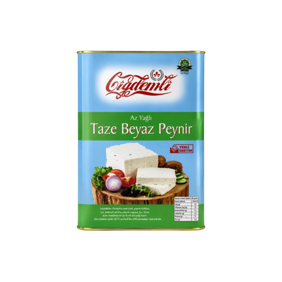 ÇİĞDEMLİ BEYAZ PEYNİR AZ YAĞLI KÜLTÜRLÜ 17 KG