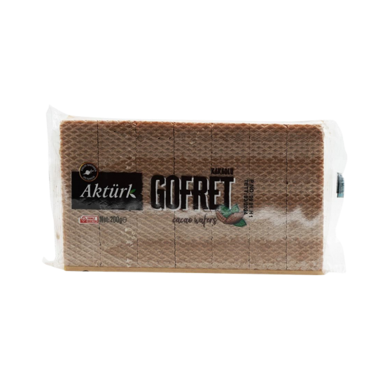 AKTÜRK GOFRET KAKAOLU 200 GR 