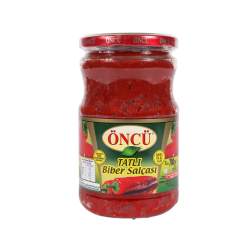 ÖNCÜ SALÇA BİBER TATLI  700 GR 