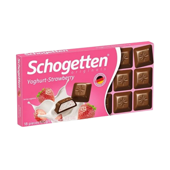 SCHOGETTEN ÇİKOLATA ÇİLEK 100 GR  SCHOGETTEN ÇİKOLATA ÇİLEK 100 GR