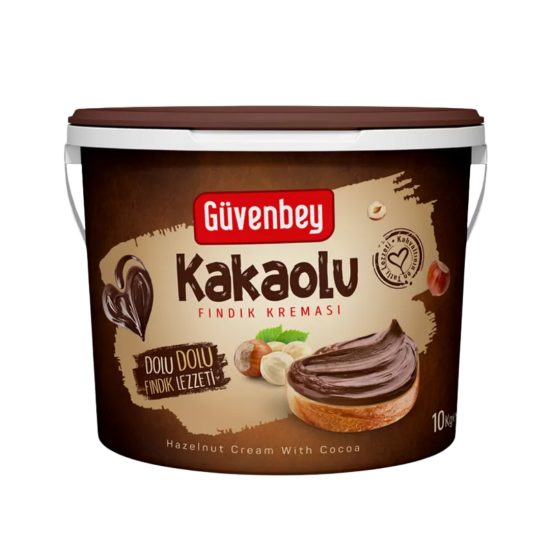 GÜVENBEY ÇOKOKREM SİYAH RENK 10 KG  GÜVENBEY ÇOKOKREM SİYAH RENK 10 KG
