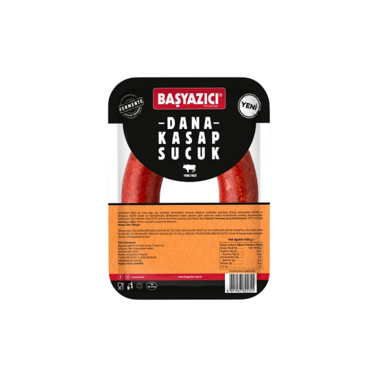 BAŞYAZICI SUCUK DANA KASAP 400 GR 